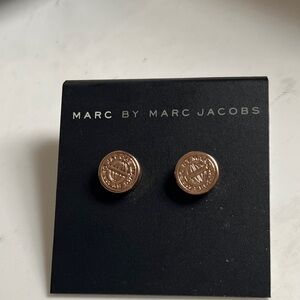 Marc by Marc Jacobs Elegant Gold Earrings